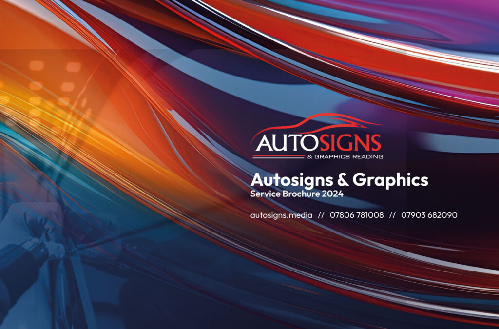 Autosigns Graphics Reading Ltd digital brochure front cover