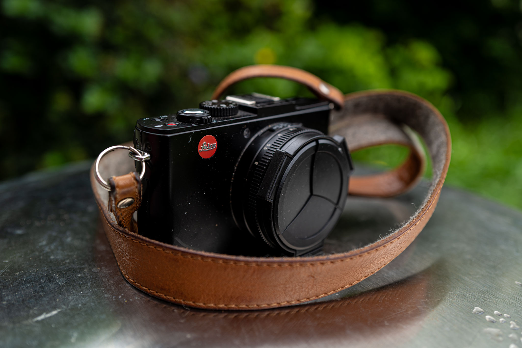 Close up view of the Leica D Lux 6